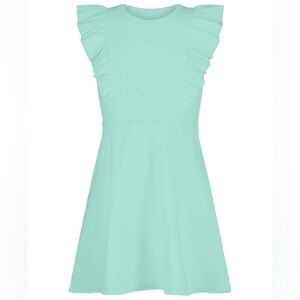 Calvin Klein Big girls Flutter Rib Dress